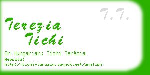 terezia tichi business card